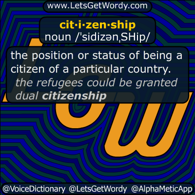 citizenship 06/14/2019 GFX Definition