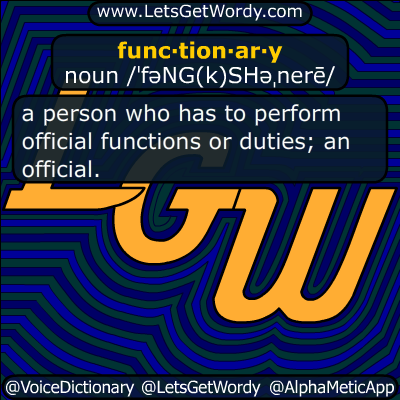 functionary 11/01/2018 GFX Definition